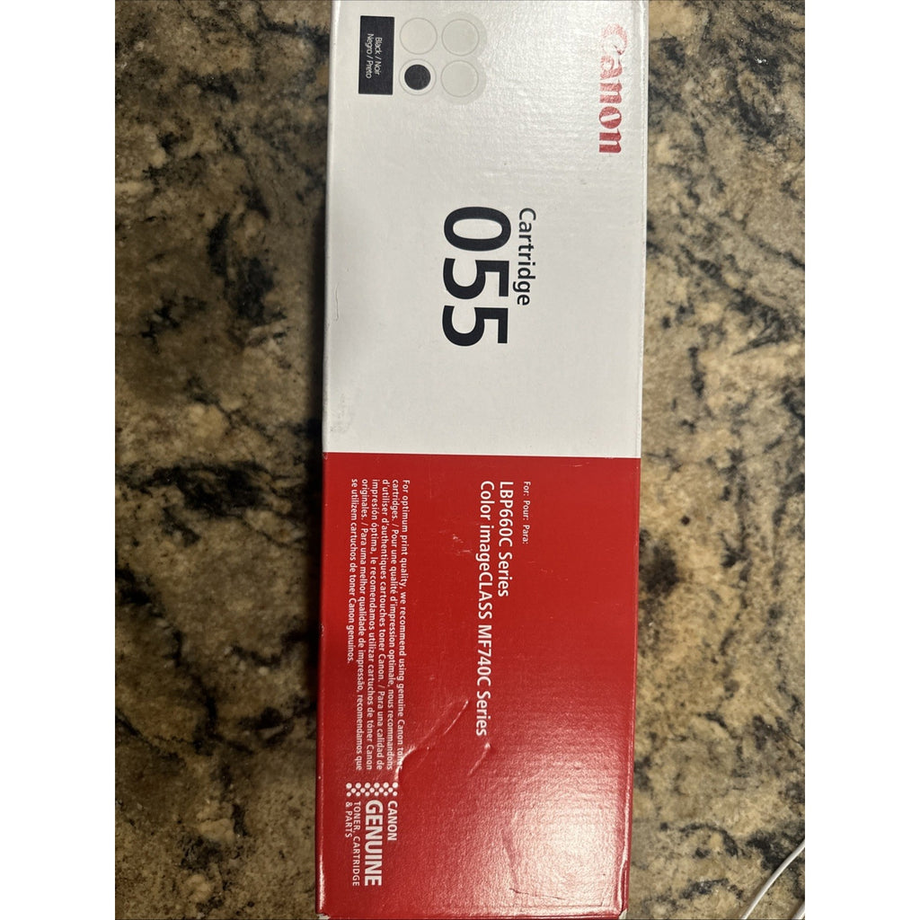 Genuine Canon 055 Black Toner Cartridge OEM 3016C001
