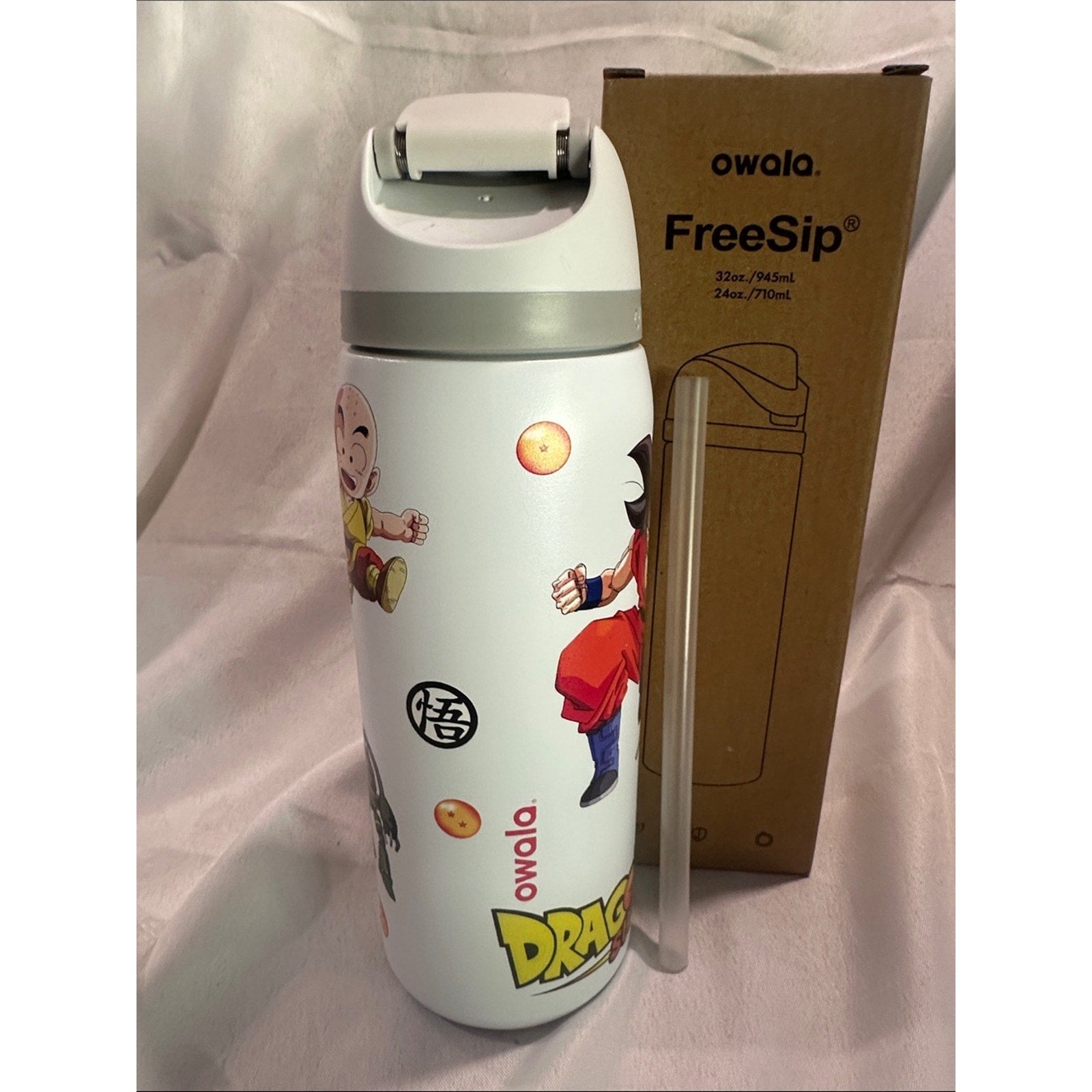 Custom Engraved Owala FreeSip DragnBall 32oz
