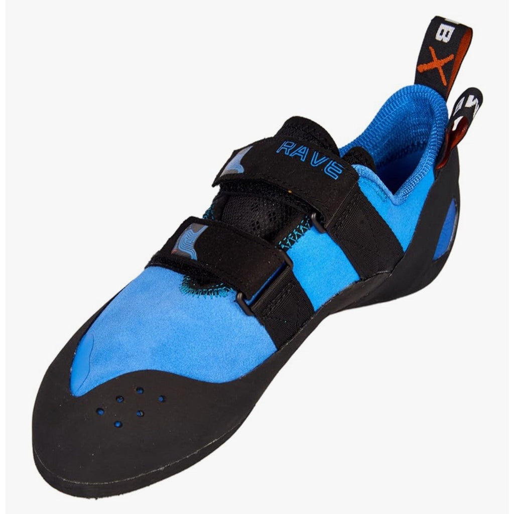 Climb X Men's Rave Strap Climbing Shoe French Blue Size 8.5 US