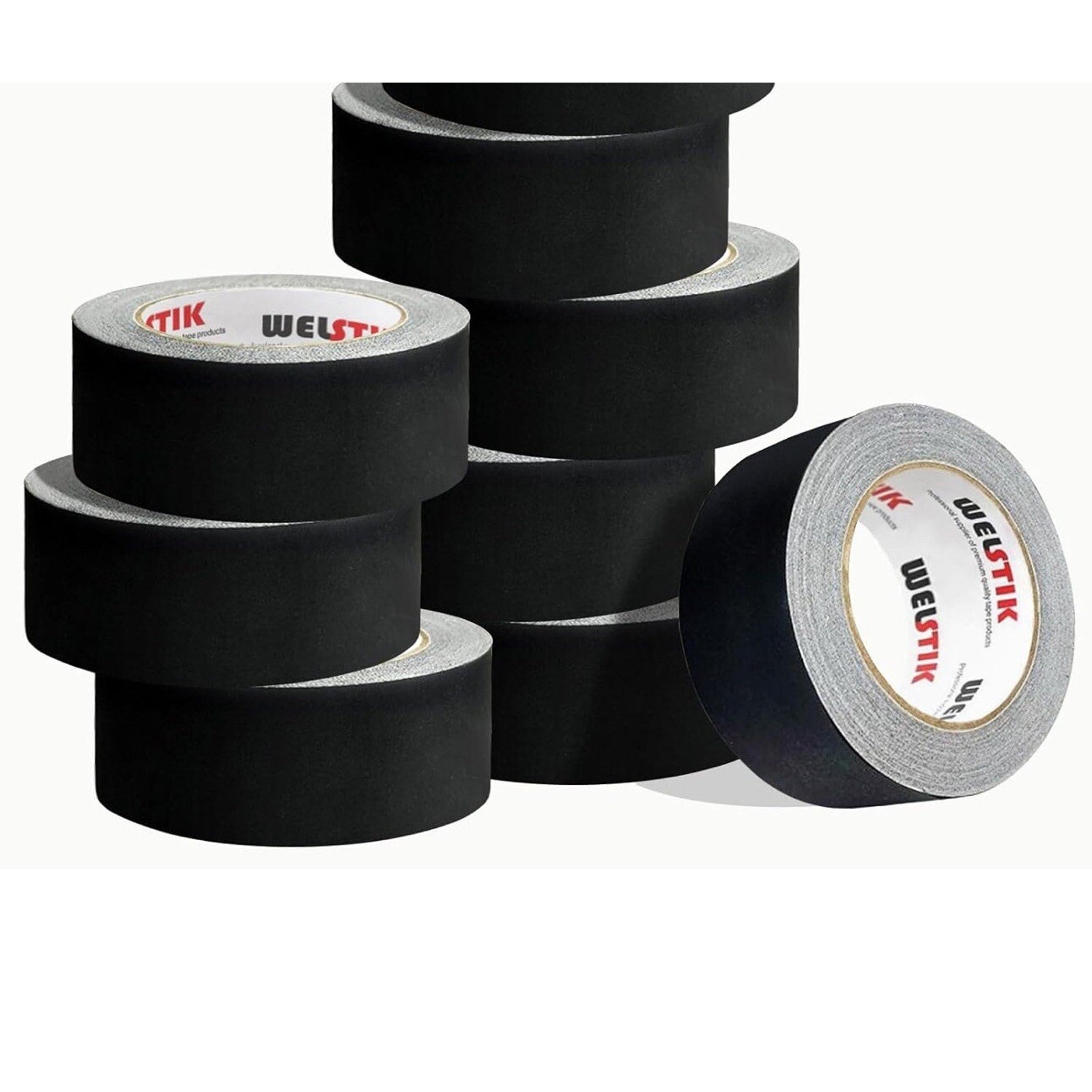 Premium Matte Gaffers Tape - 2" x 33 Yards, 8 Pack for Photography & Arts