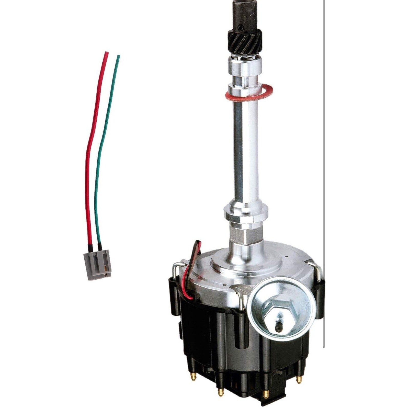 MAS Performance HEI Distributor with Red Cap and Wiring Kit including 65K Coil