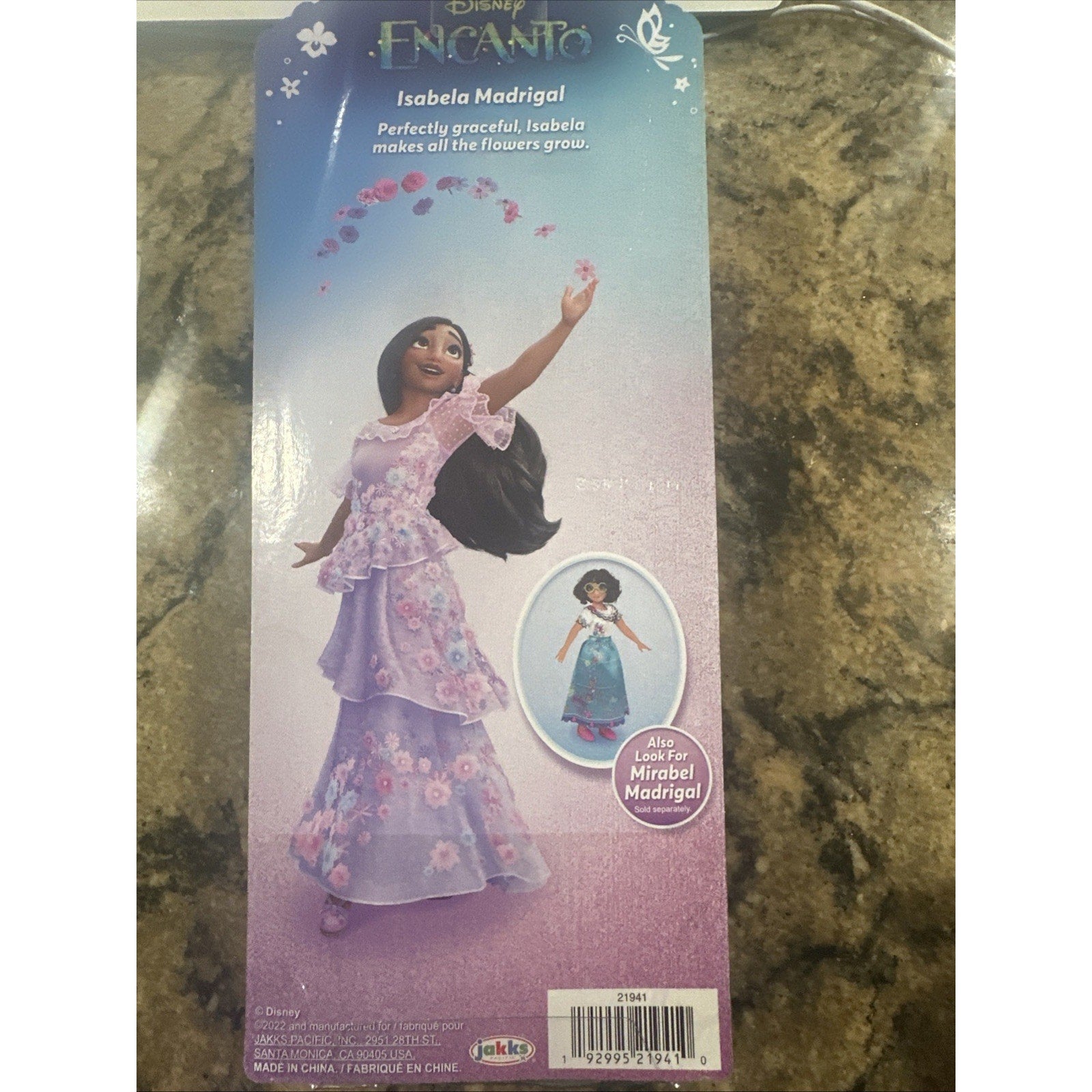 2021 Disney Encanto Movie Isabela Madrigal 11.5" Toy Doll Family Madrigal