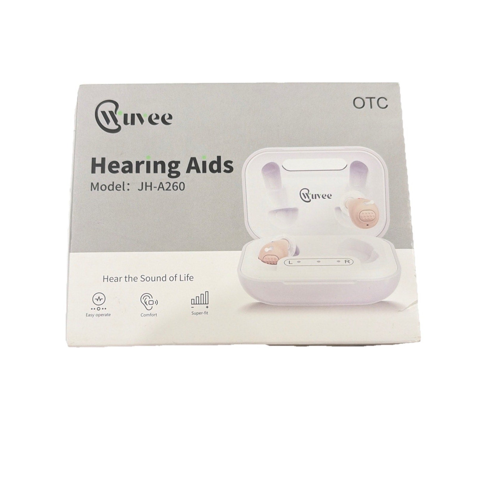 Wuvee Hearing Aids model:JH-A260 New Sealed