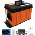 Diesel Air Heater 8KW 12V /24V W/Bluetooth AC110V AC Adapter For RV Camper, Tent