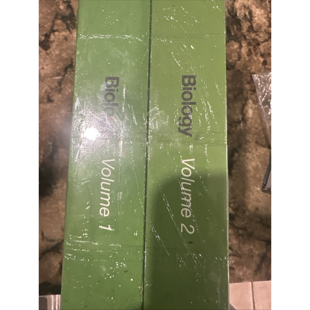 Biology by Open Stax Paperback Volume 1 &2 Textbook Education Homeschool