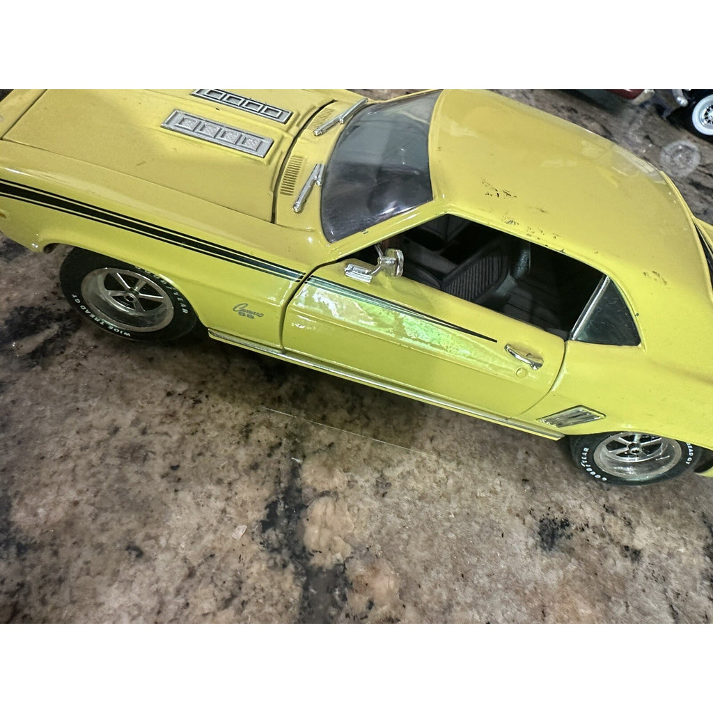 Scale Car Models for Camaro SS396 1969 Alloy Car Model