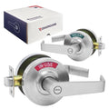 OAKMOORE Commercial Door Handle | Vacant Occupied & Commercial Restroom Lock