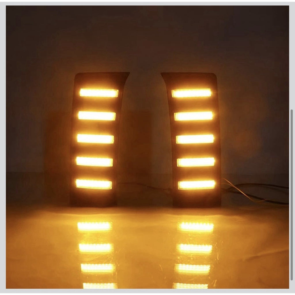 DRL For Toyota Tundra 2022-2026 Car LED Daytime Running Light Fog lamp 2pcs