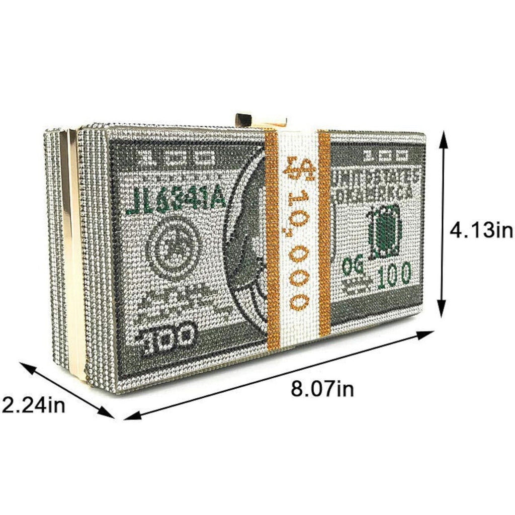 New Hhandbag Women Shoulder Crossbody Bag Dollar Purse Evening Clutch Bag Wallet