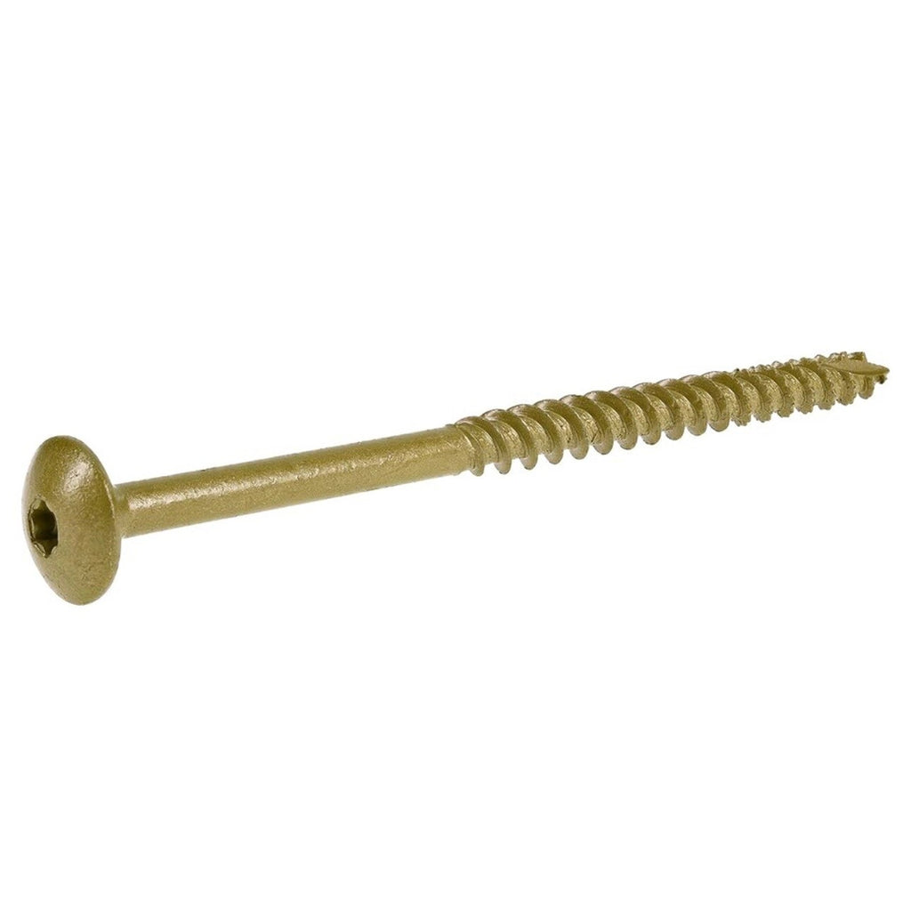 47878 Lag Screws, 5/16" x 5", Star Drive Construction Lag Screws, Rust Resist