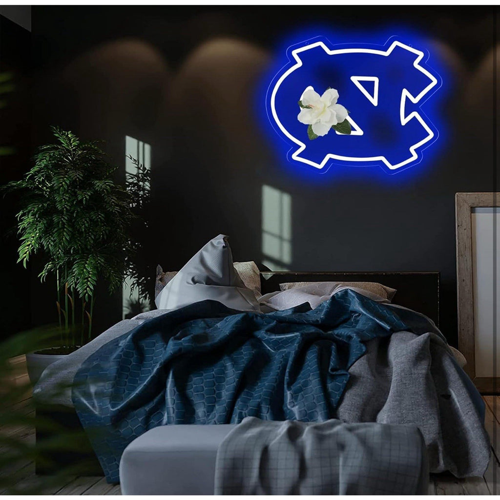 North Carolina Tar Heels Neon Sign 15" X 12" Wall Mount LED