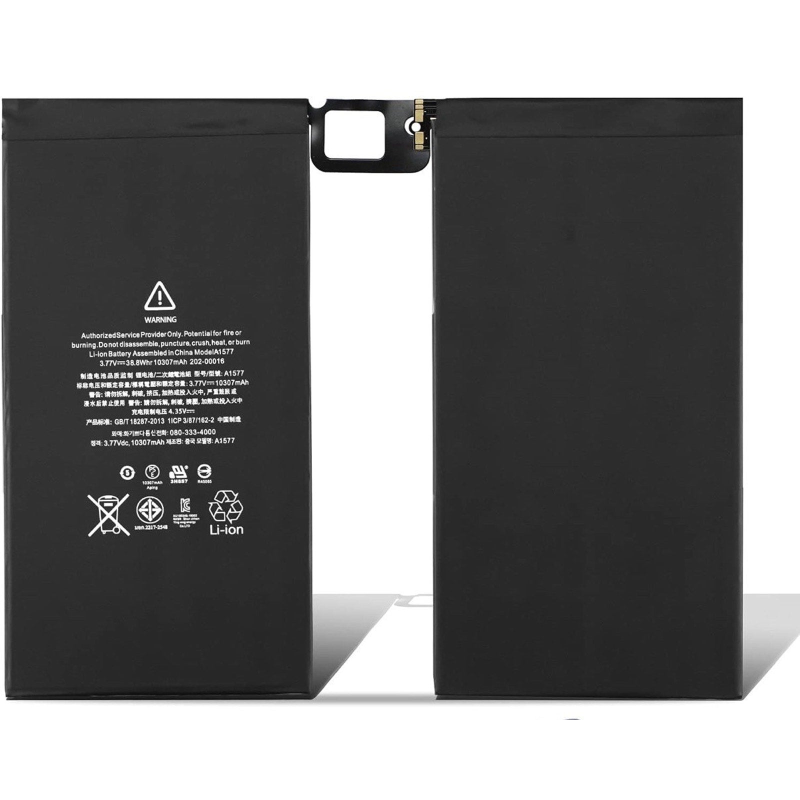 For iPad Pro 12.9" 1st Gen A1584 A1577 A1652 Li-ion Battery Replacement 10307mAh