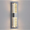 WOSHITU LED Wall Sconce Light: 19 Inch Nickel Modern Sconces Wall Lighting 3000K