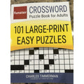 Funster Crossword Puzzle Book for Adults: 101 Large-Print Easy Puzzles