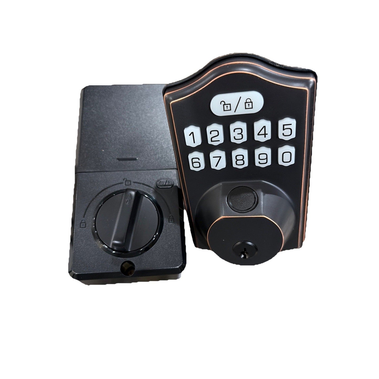 Smart Fingerprint Password Door Lock Waterproof Zinc Alloy Auto Lock