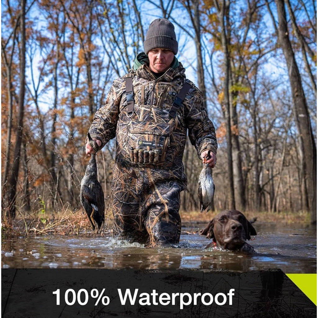 TIDEWE Cameo Chest Waders, Hunting Waders for Men with 800G Insulation - Size 7