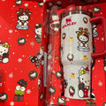 Stanley Tumbler 40 oz Quencher
Christmas Hello Kitty with Red Accents