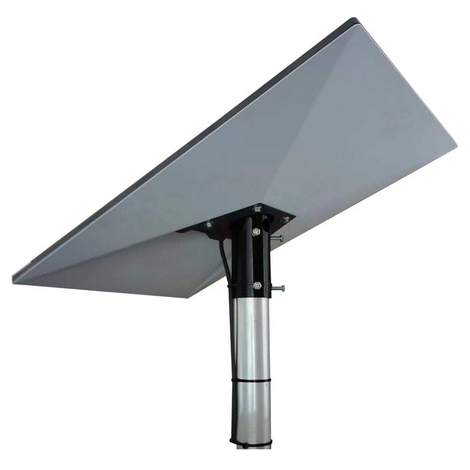 Starlink Gen 3 Pipe Adapter, Stainless Steel 3 Pole Mount, Gray