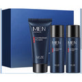 VENZEN Men's Cool Blackhead Removal Essence Nose Mask Pores Cleansing 3pcs Set