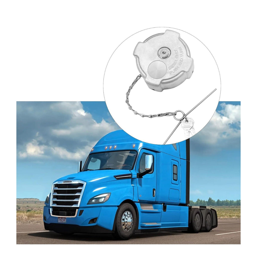 Locking Diesel Fuel Gas Cap 03-37017-002 Durable High Performance