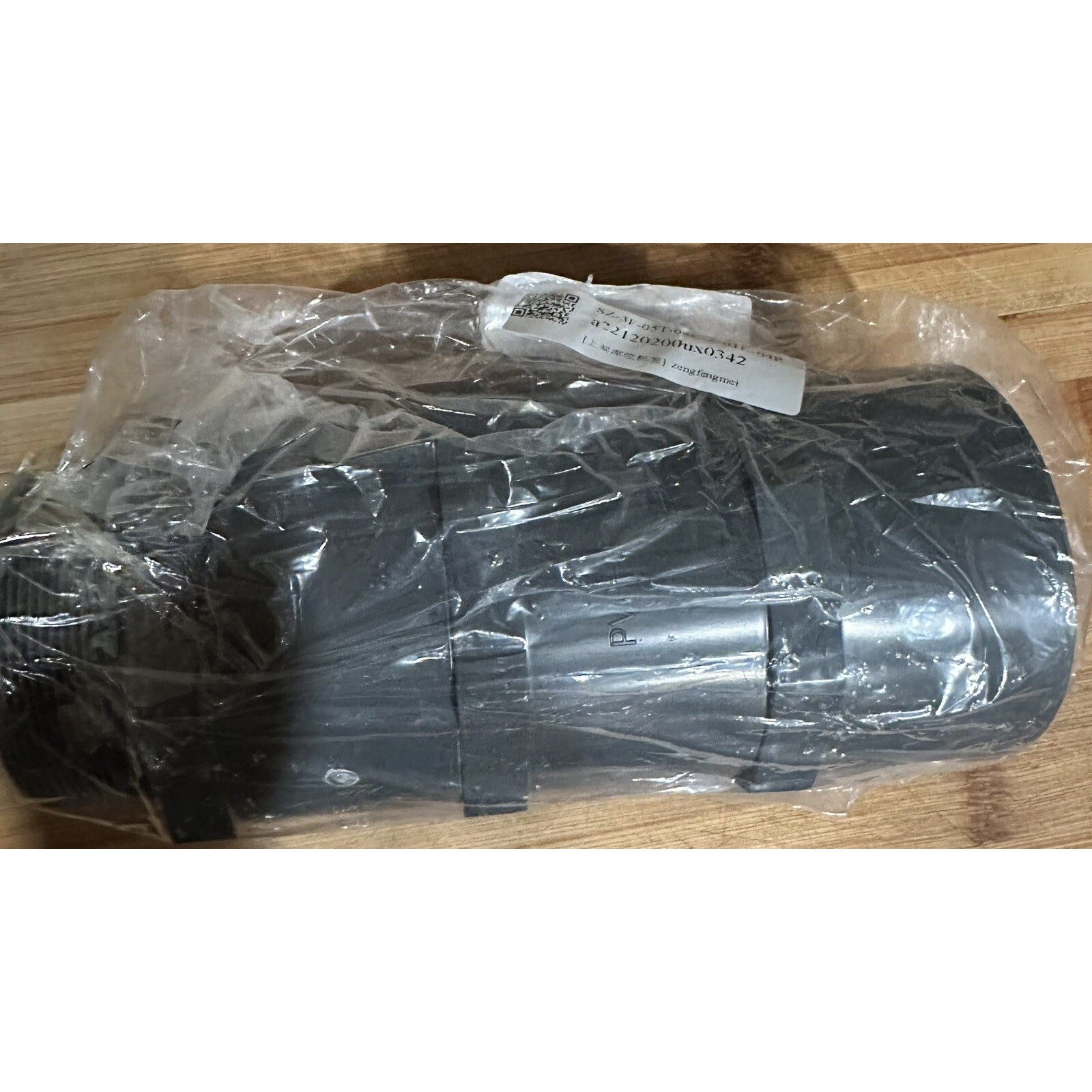 Set Of 3 PVC Pipe Fitting 3NPT Male Thread 3" Socket Straight Connector Gray