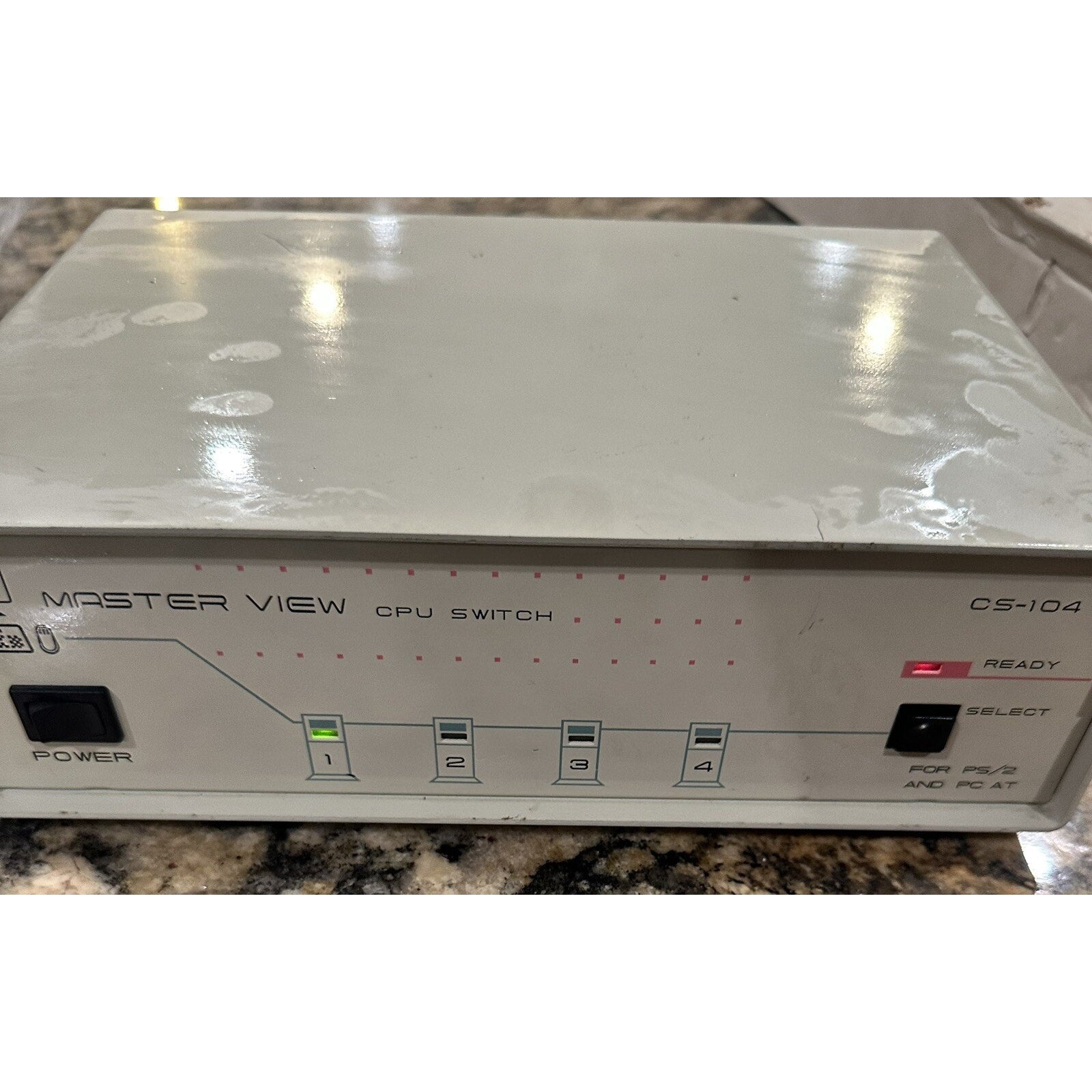 Master View CPU Switch CS-104