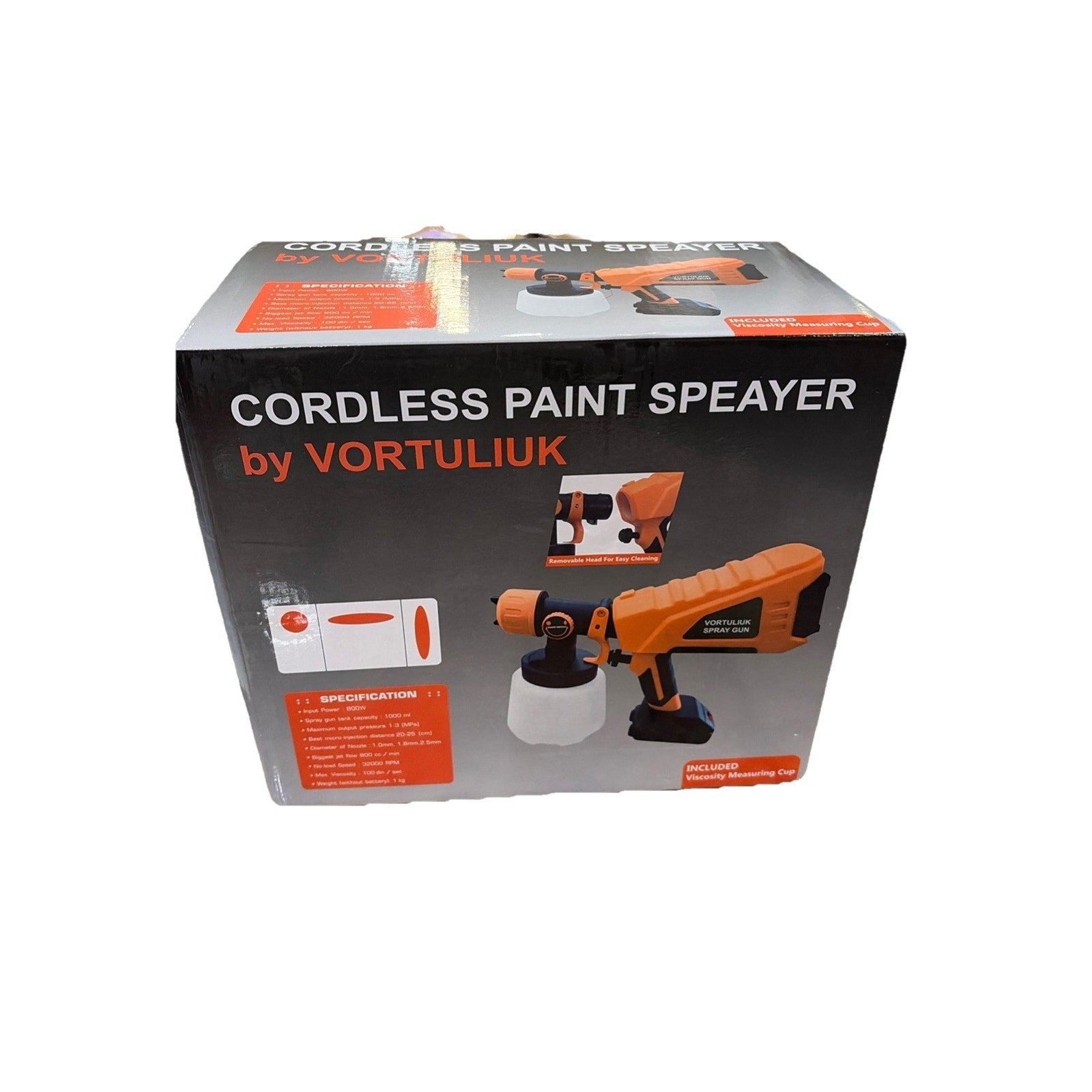Portable Electric Cordless Paint Sprayer Gun