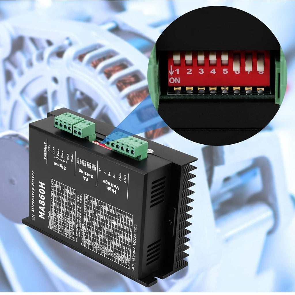2 Phase Digital Stepper Motor Driver DM542S for CNC Nema 17 23 34 Stepper Motor