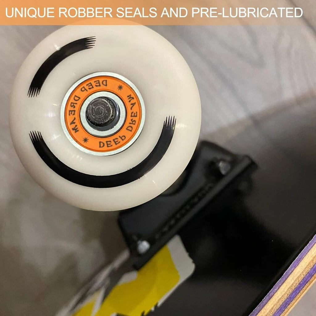 Set Of 70 Deep Dream 608rs ABEC7 Skateboard Bearings