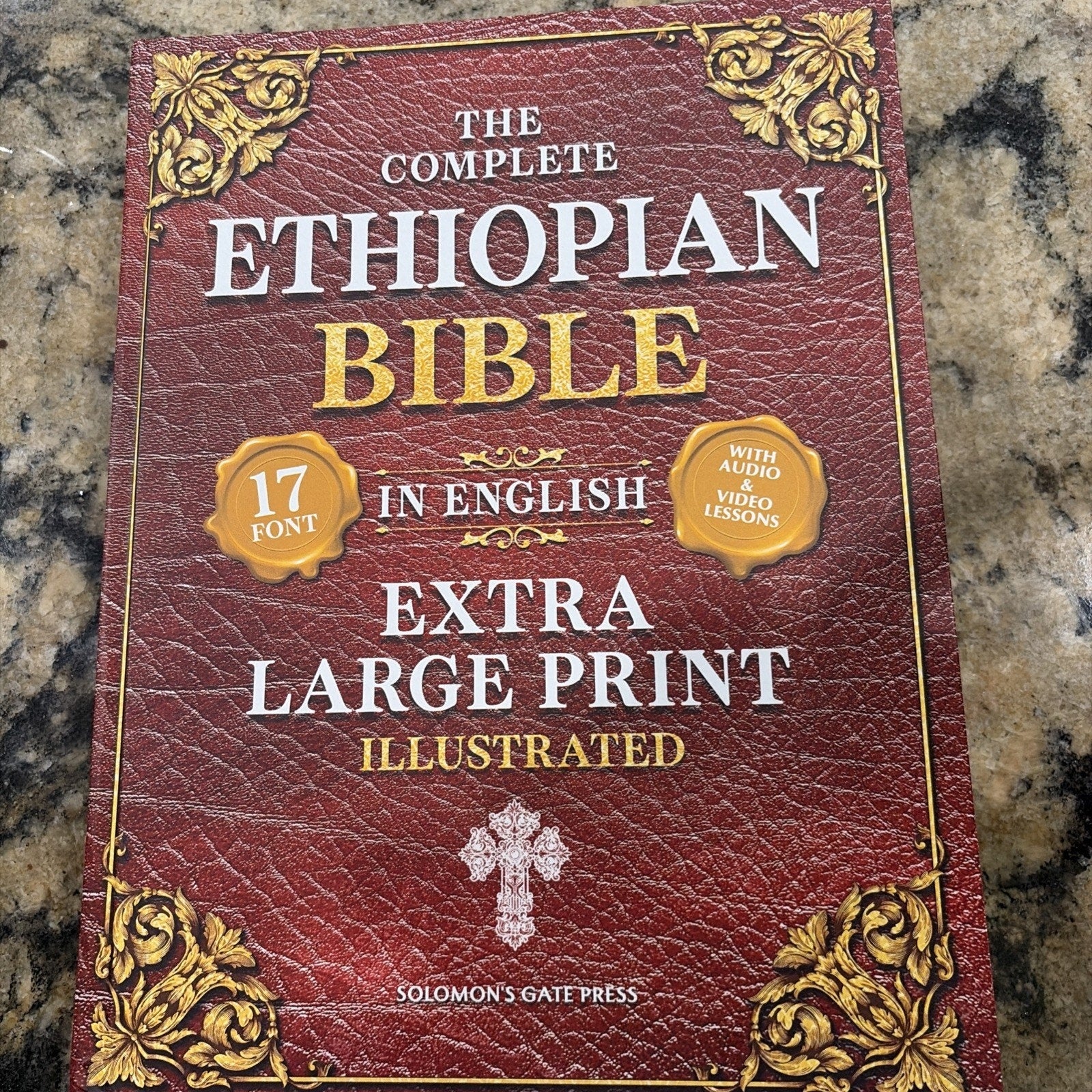The Complete Illustrated Ethiopian Bible in English Extra Large Print