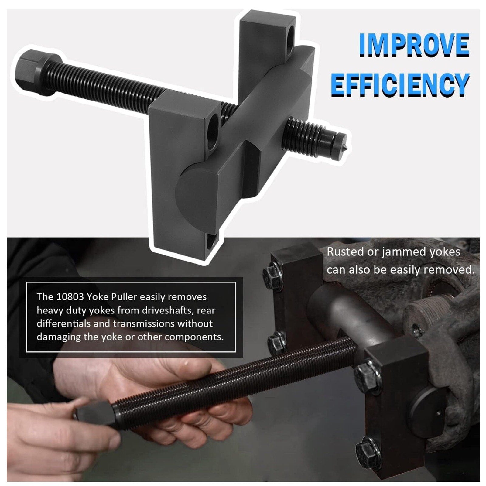 Heavy Duty Yoke Puller Tool For Semi Trucks, Class 6-8 Trucks & Equipment, 10803