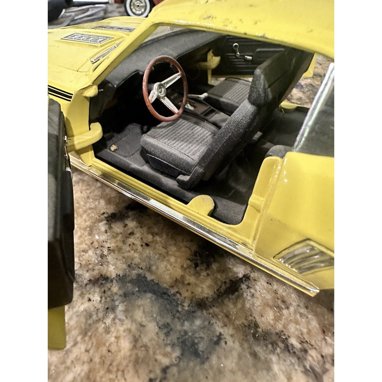 Scale Car Models for Camaro SS396 1969 Alloy Car Model