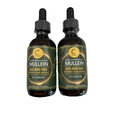 2 PACK Mullein Drops for Lungs, Detox and Cleanse Mullein Extract Supplement
