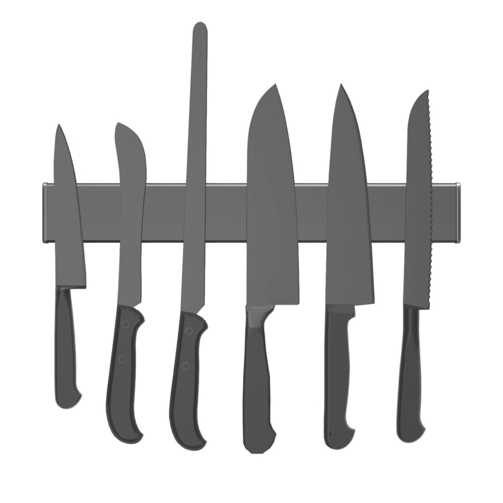 Magnetic Knife Strip,No Drilling 12 Inch Stainless Steel, adhesive used