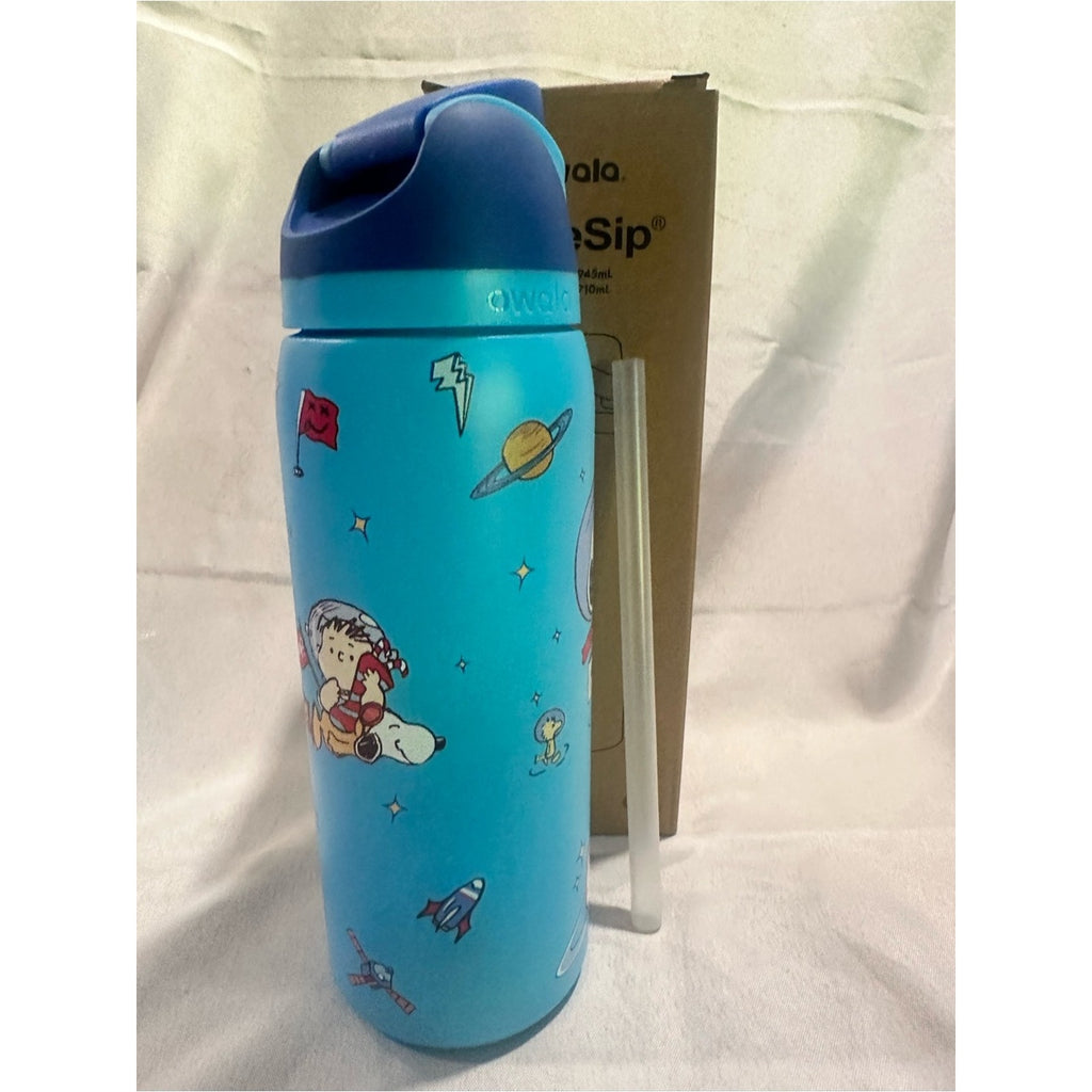 Custom Engraved Owala FreeSip Snoopy Blue 32oz
