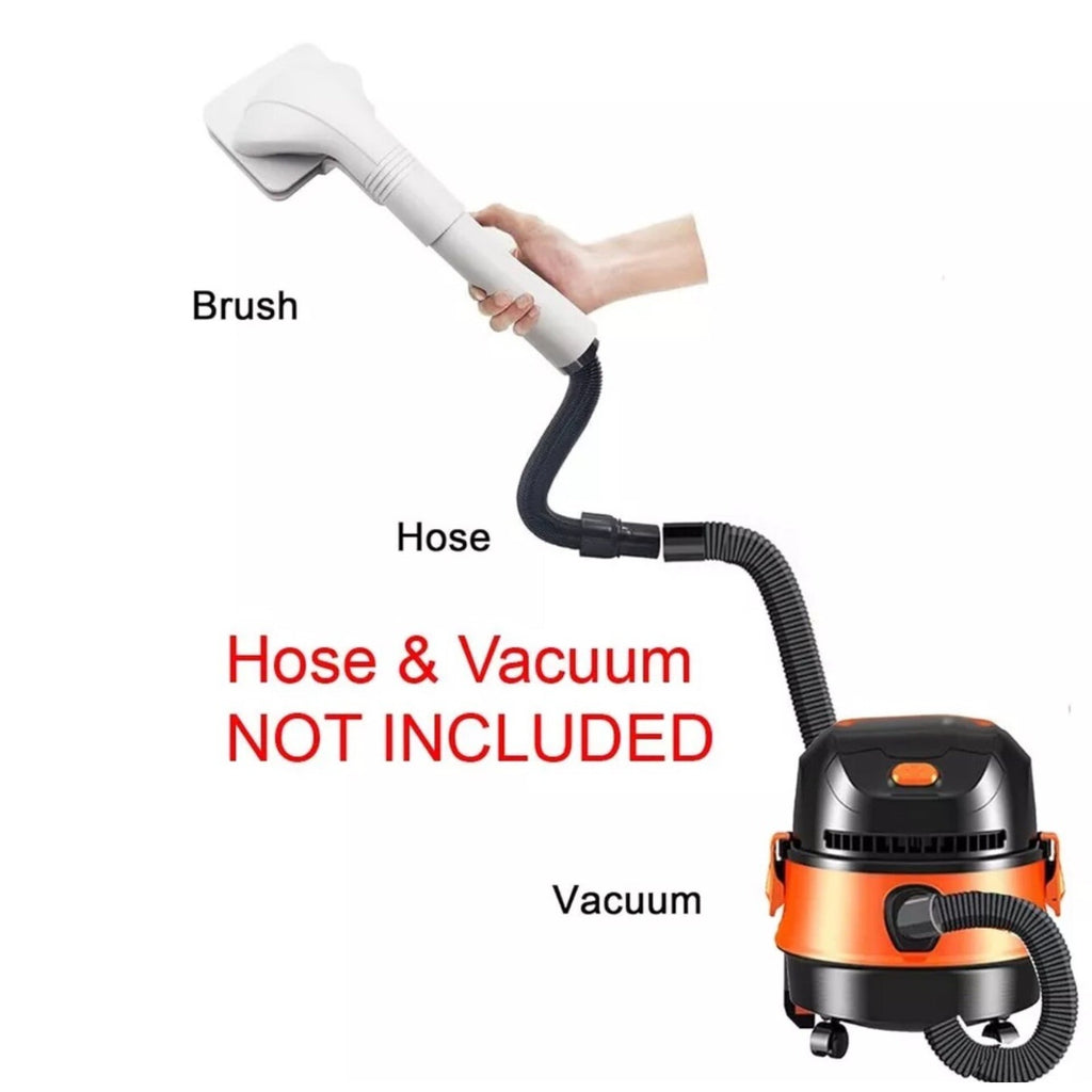 Dog & Cat Deshedding & Grooming Brush Three Piece Accessories Kit for Pet Vacuum