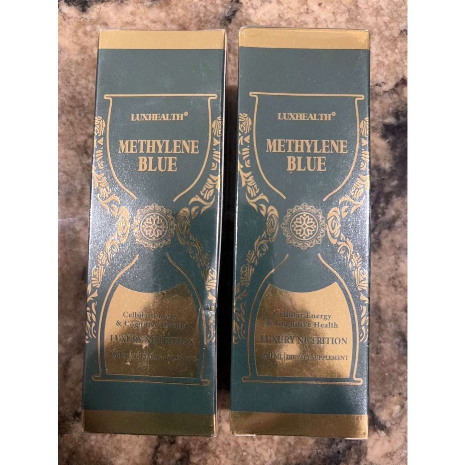 2 Pack! Methylene Blue Supplement Drops for Brain Health- High Purity Exp 4/2028