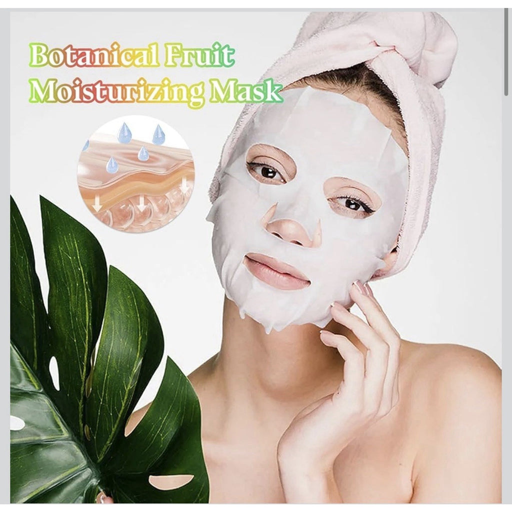 10PCS Hydrating Face Masks,Moisturizing Facial Masks for Women