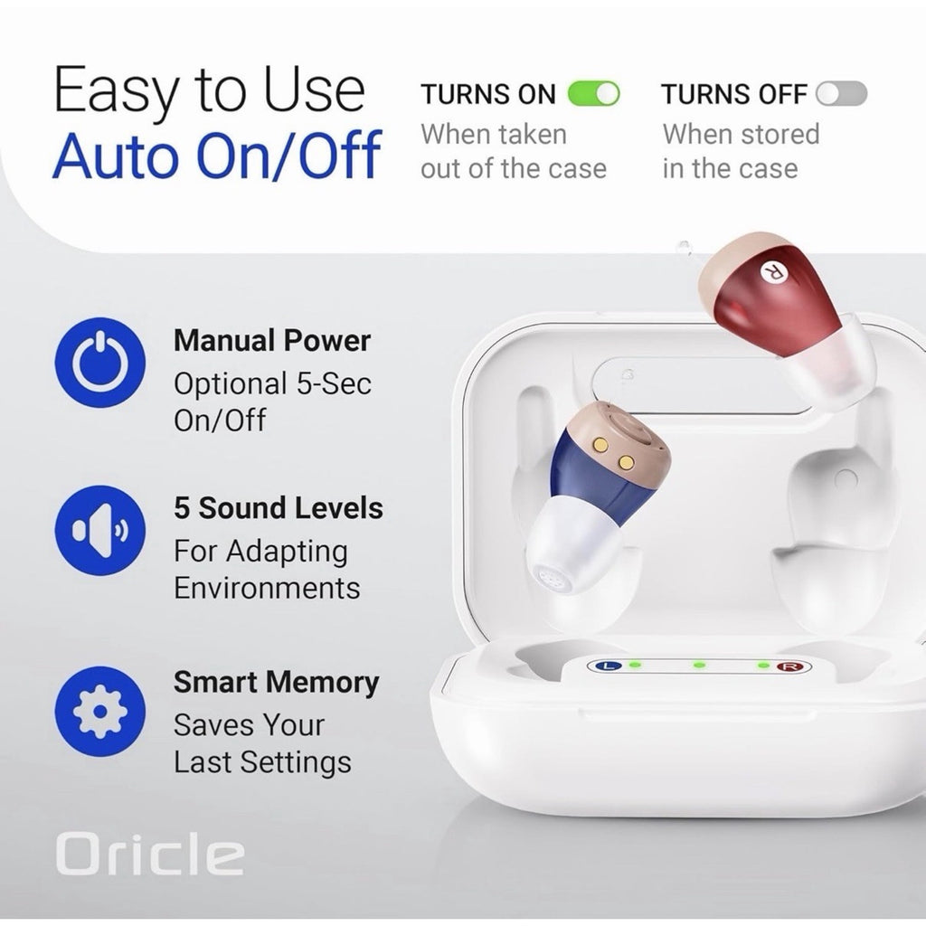 Oracle Standard 2.0 Hearing Aids for Seniors Oricle Hearing Aids for Adults